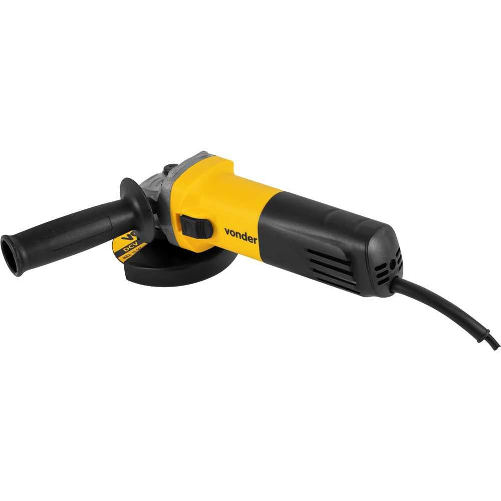 Esmerilhadeira Lixadeira Angular Com 3 Discos 4.1/2"" 650W EAV650 220V - Vonder 6001065220