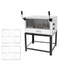 Forno Elétrico Industrial Refratária Roma Inox Feri90 220v + 2 Grades Extras - Venâncio