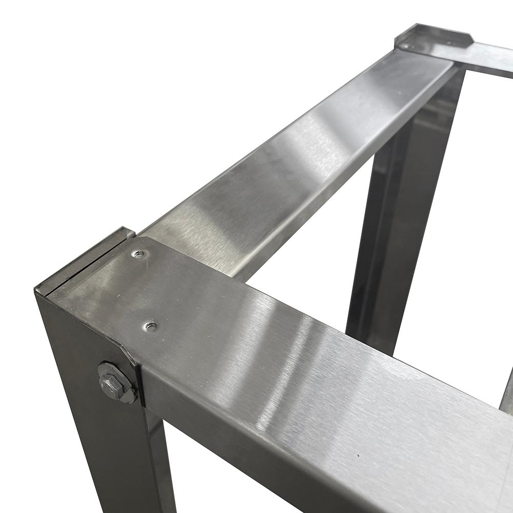 Mesa Bancada Em Aço Inox Cavalete De Apoio Para Forno FCSB Profissional - Venâncio 57430