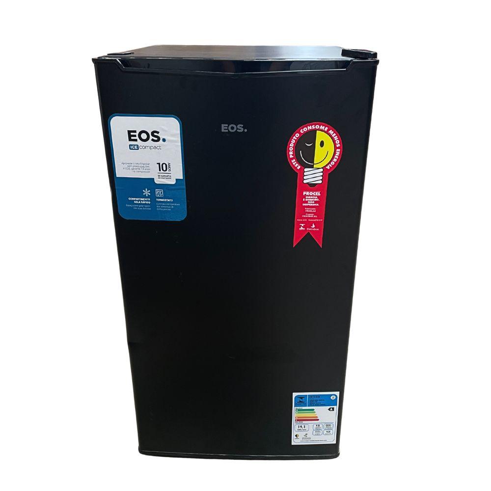 SEMINOVO - Frigobar Mini Refrigerador Doméstico Ice Compact 93l EFB101P 127V Preto - EOS