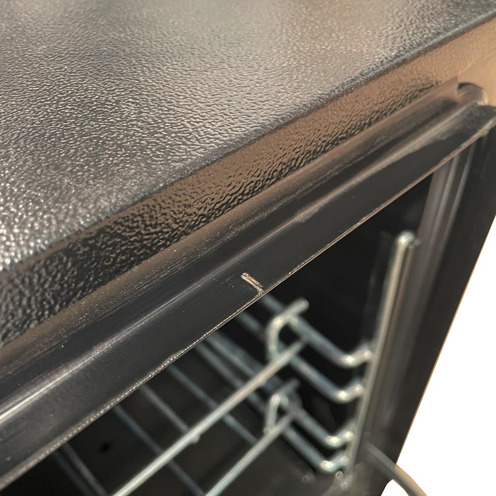 Semi - Forno Industrial a Gás Bravo Para Fogão 2 Bocas Brf2 Preto - Venâncio