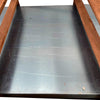 SEMINOVO - Bancada Total Inox Tampo Liso Prateleira Gradeada MITLPG 1400x700 - Refrimate