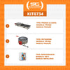 Kit Burger Elétrico - Prensa e Chapa Pr950e + Fritadeira Pr70el + Refrigerador Vb11 - 127v