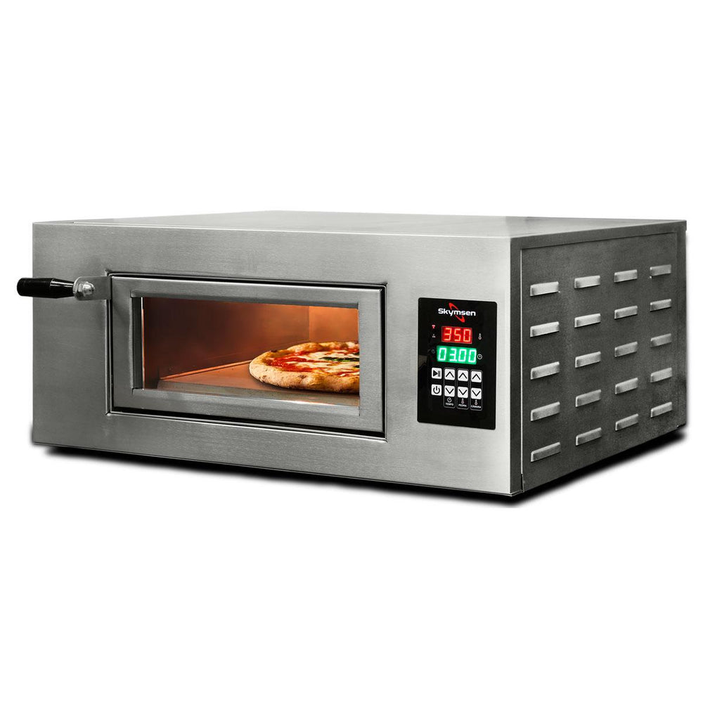Forno de Lastro Para Pizza Digital 450 graus FLP-400D 220v - Skymsen