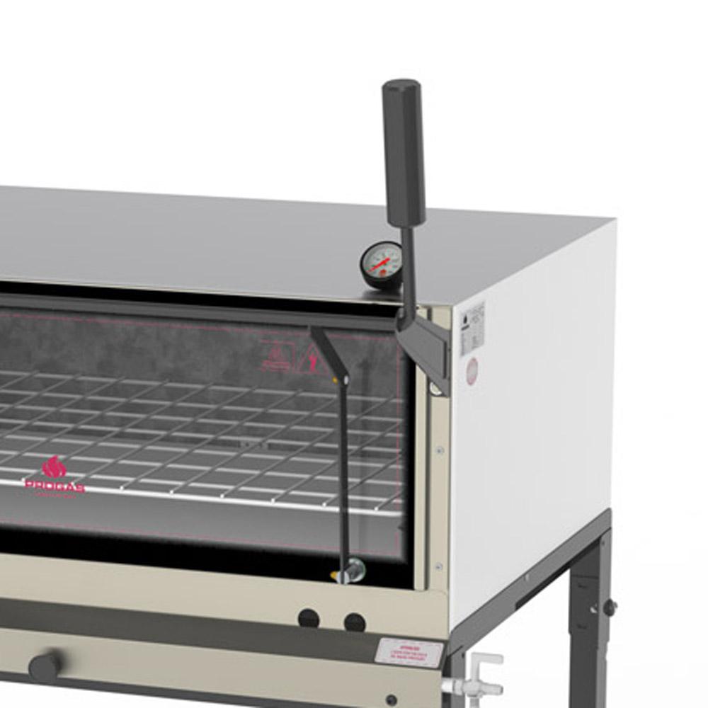 Kit Forno De Lastro a Gás Refratário PRP-860 + Grade Extra + Kit Gás 1kg - Progás