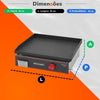 Chapa Lanche Bifeteira Elétrica 60 cm Profissional Light CBE600 l 220v - Metalcubas 23432