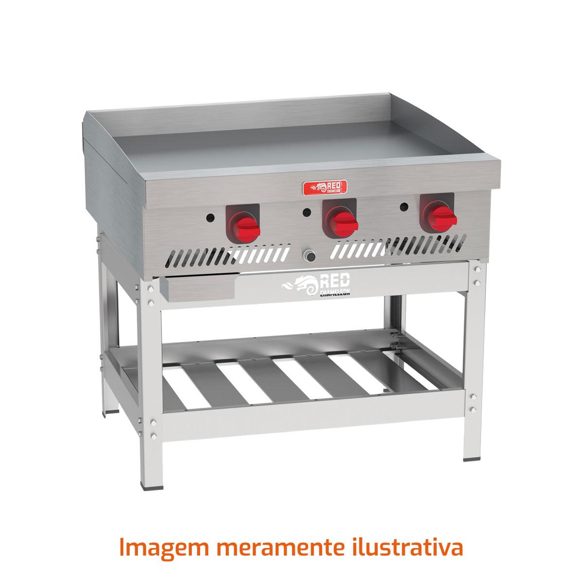 Bancada de Apoio Aberta Total Inox 430 Para Chapa CHEXP915 Mod BACE915 - Red Chameleon 268422-5