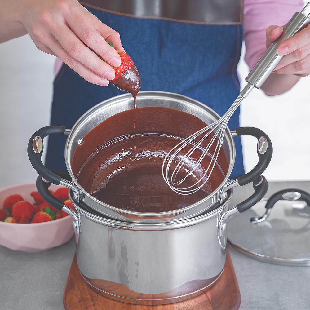 Batedor Fuê Inox Marffim Doméstico e Profissional Para Cremes e Molhos 29cm - Tramontina 63809520