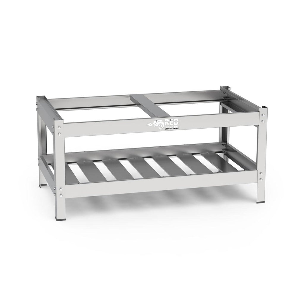 Bancada de Apoio Aberta Total Inox 430 Para Chapa CHEXP1220 Mod BACE1220 - Red Chameleon 267974-4