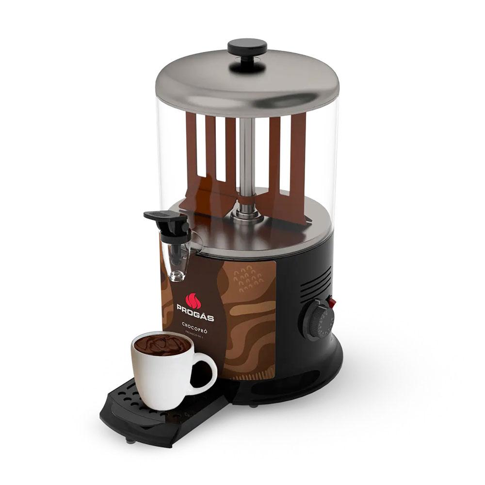 Chocolateira Profissional 6L Chocopró 1150w Chocolate Quente PRCHOCO-06 Preta 220V - Progás P45231