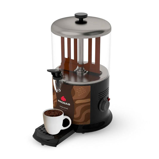 Chocolateira Profissional 6l Chocopró 1150w Chocolate Quente Prchoco-06 l Preta 220v - Progás