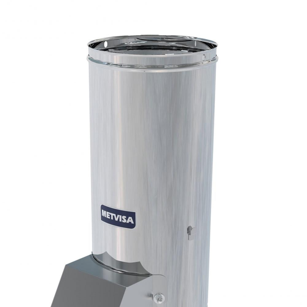 Moinho de Pão Para Farinha de Rosca Com Labirinto 1/2 CV 80kg/h MP 220V - Metvisa