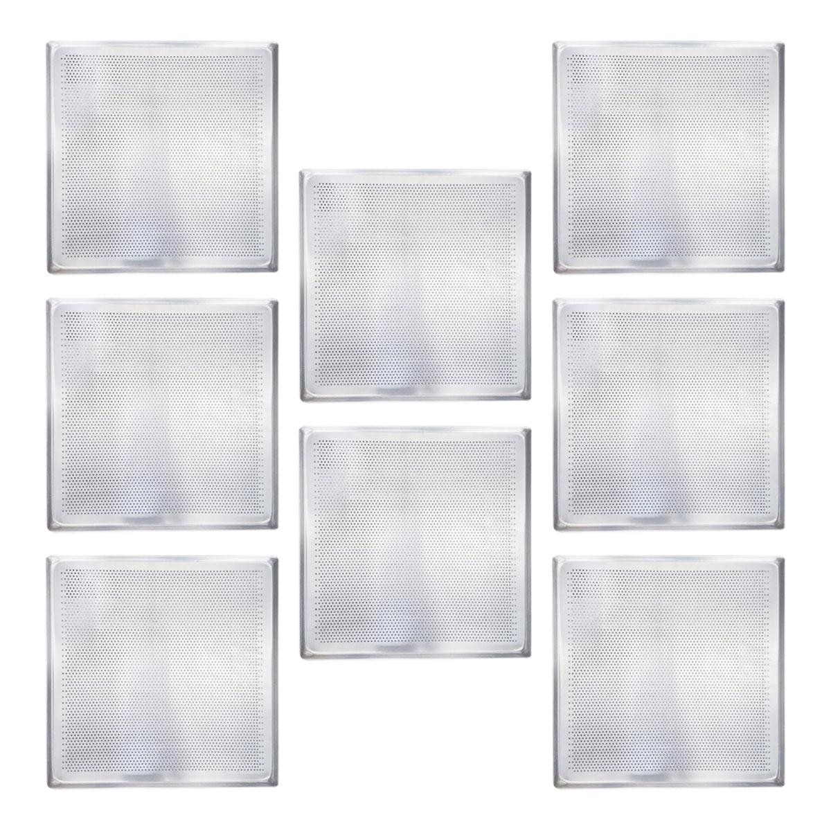Kit - Mesa Apoio Mes-004 Bancada capacidade 8 Níveis + 8 Assadeiras 35x35 - Progás