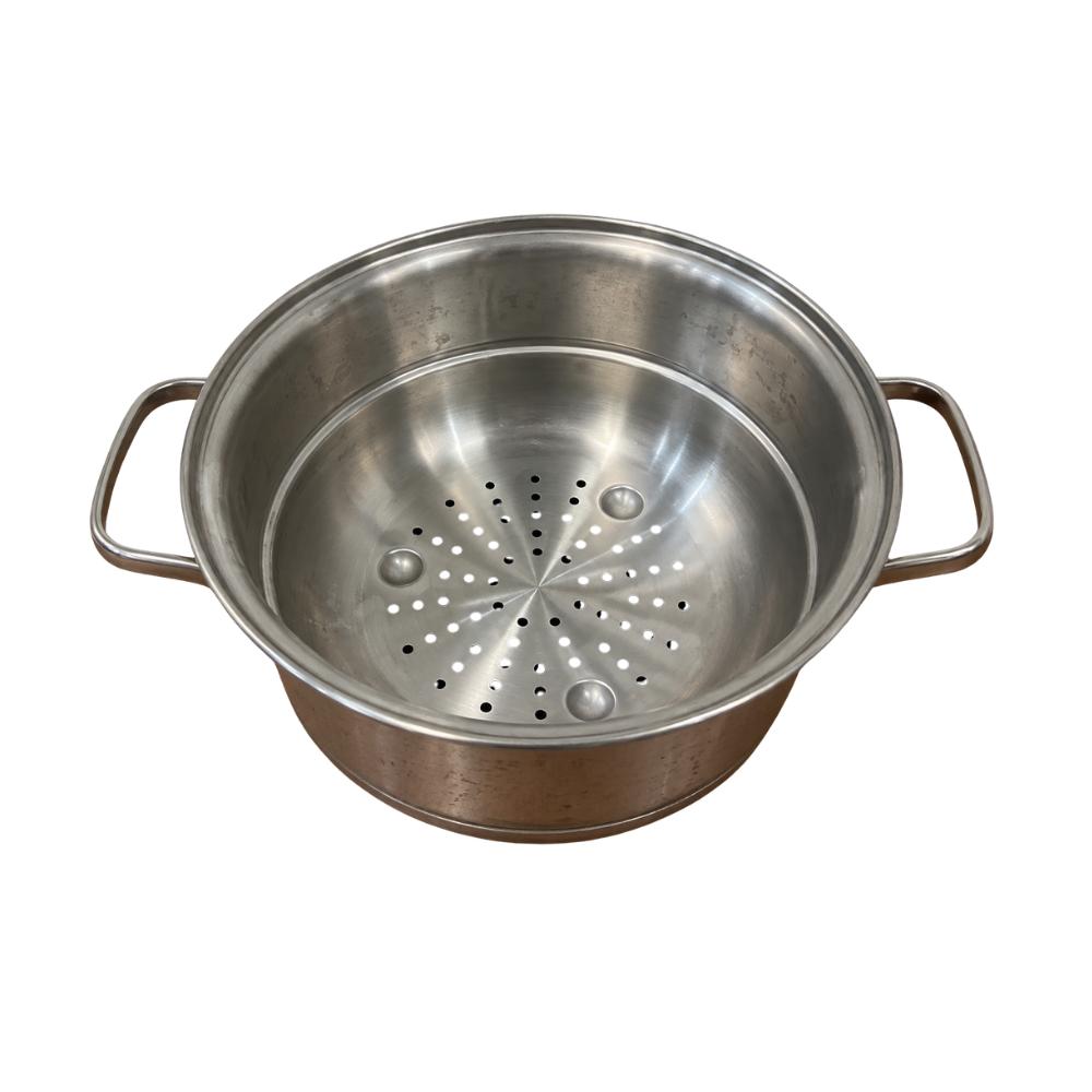 Seminovo- Conjunto de Panelas em Aço Inox 5PCS Linha Allegra - Tramontina