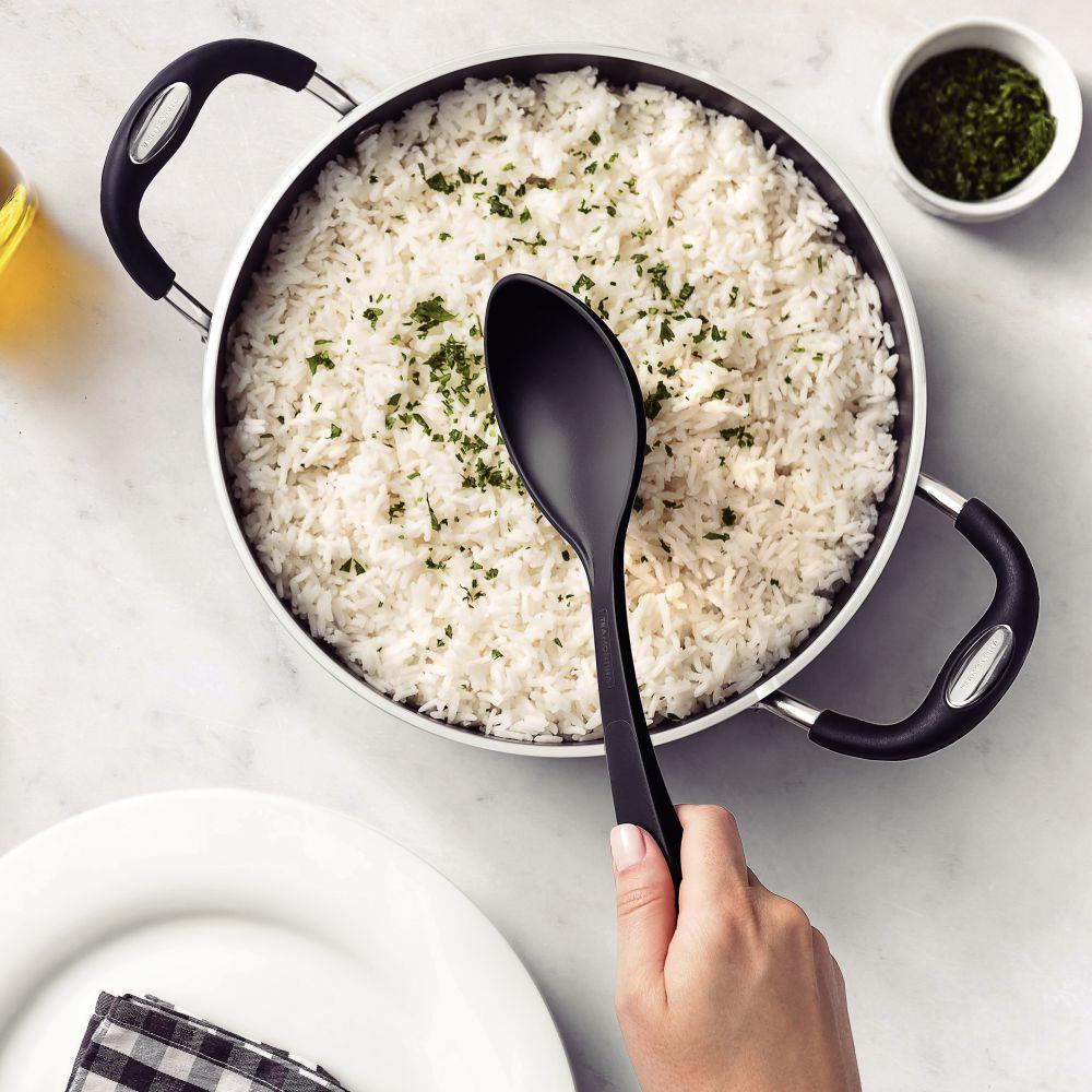 Panela Elétrica de Arroz 10 Xícaras Preta 220v Eos Com Colher Para Servir Tramontina