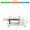 Cilindro Elétrico 28 cm Branco c/ Cortador Talharim Bivolt - Malta 3107000