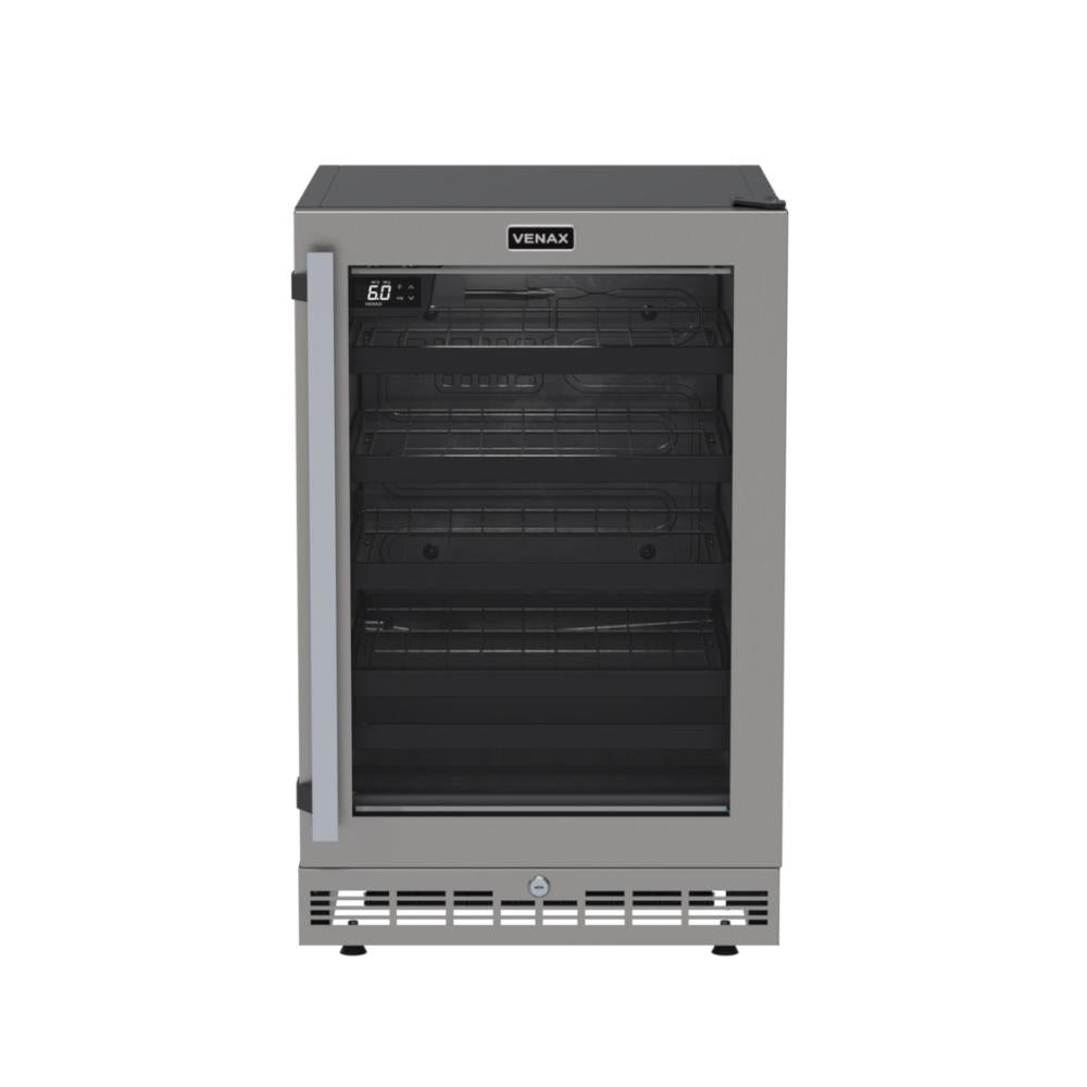 Adega Cave Top Light-in de Embutir Inox 96L S40 6ºC a 20ºC CAVETOPLIGHTIN100 127v - Venax 41859