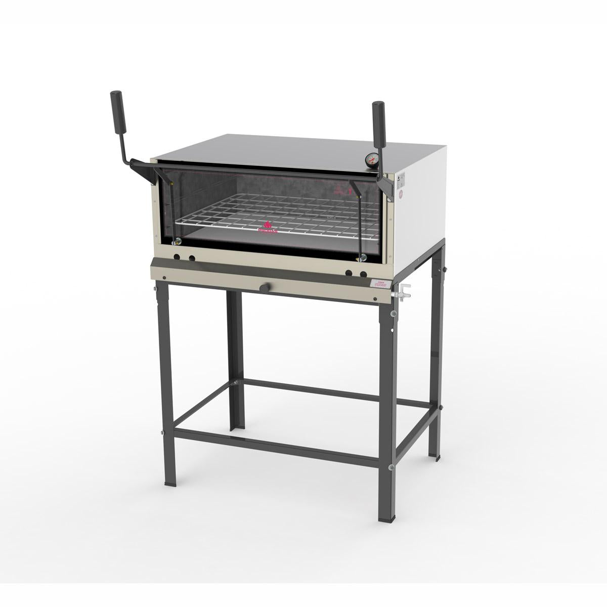 Kit Padaria - Amassadeira Rápida Ar-50 + Cilindro Cb30 + Forno Prp860 + Kit Gás - Bivolt - Braesi