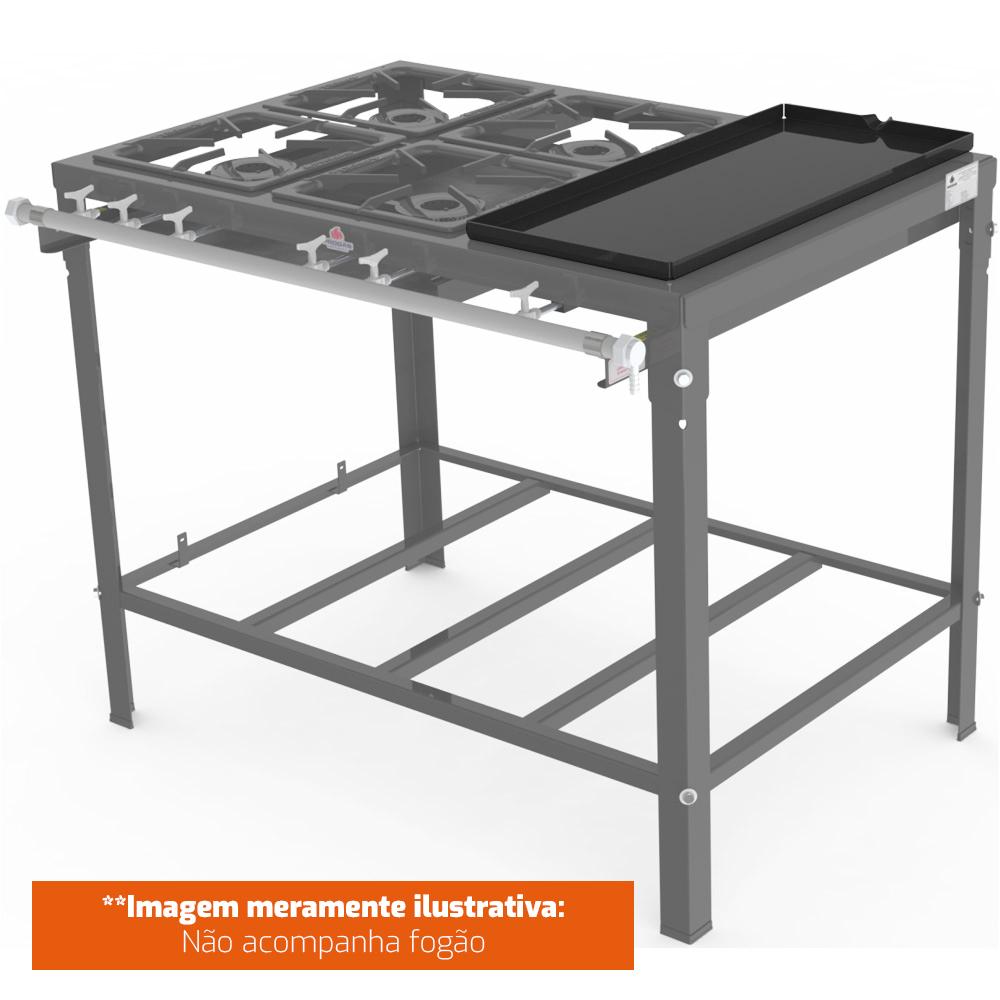 Chapa Para Fogões em Aço Carbono Pms e Pmsd 32x77 - Progás P31915
