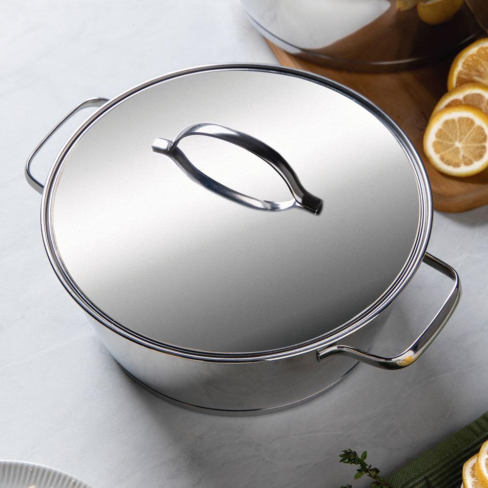 Panela Caçarola Funda Allegra Aço Inox Fundo Triplo 16 cm PITA9 1,5L - Tramontina 62654160