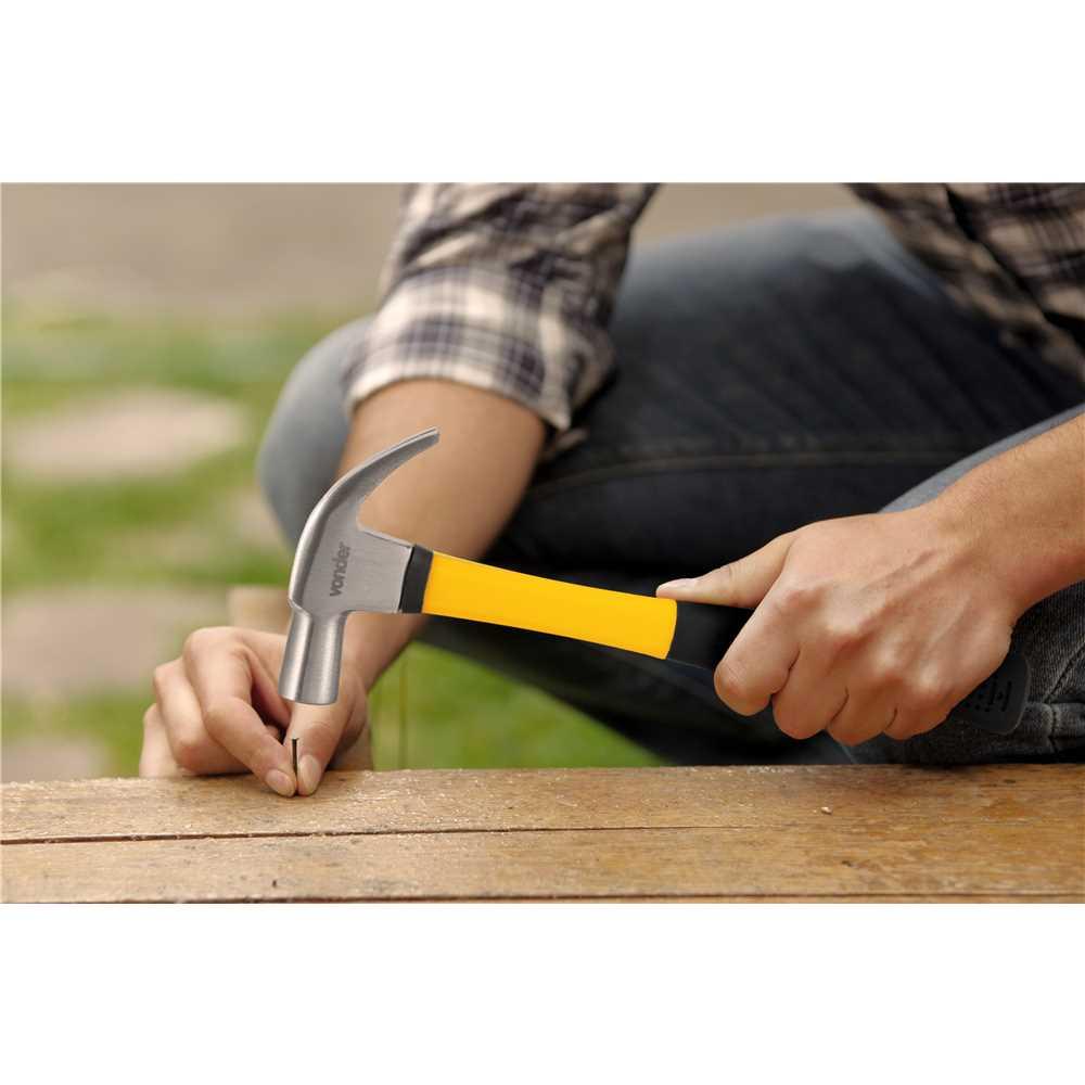 Martelo Unha Profissional 20mm Com Cabo de Fibra - Vonder 3589020000