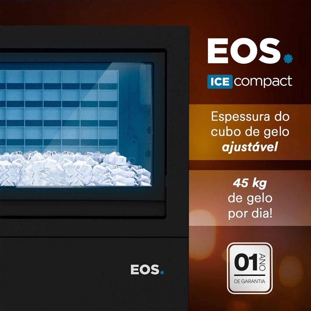 Máquina de Gelo EOS EMG45 45 kg/dia 127 V