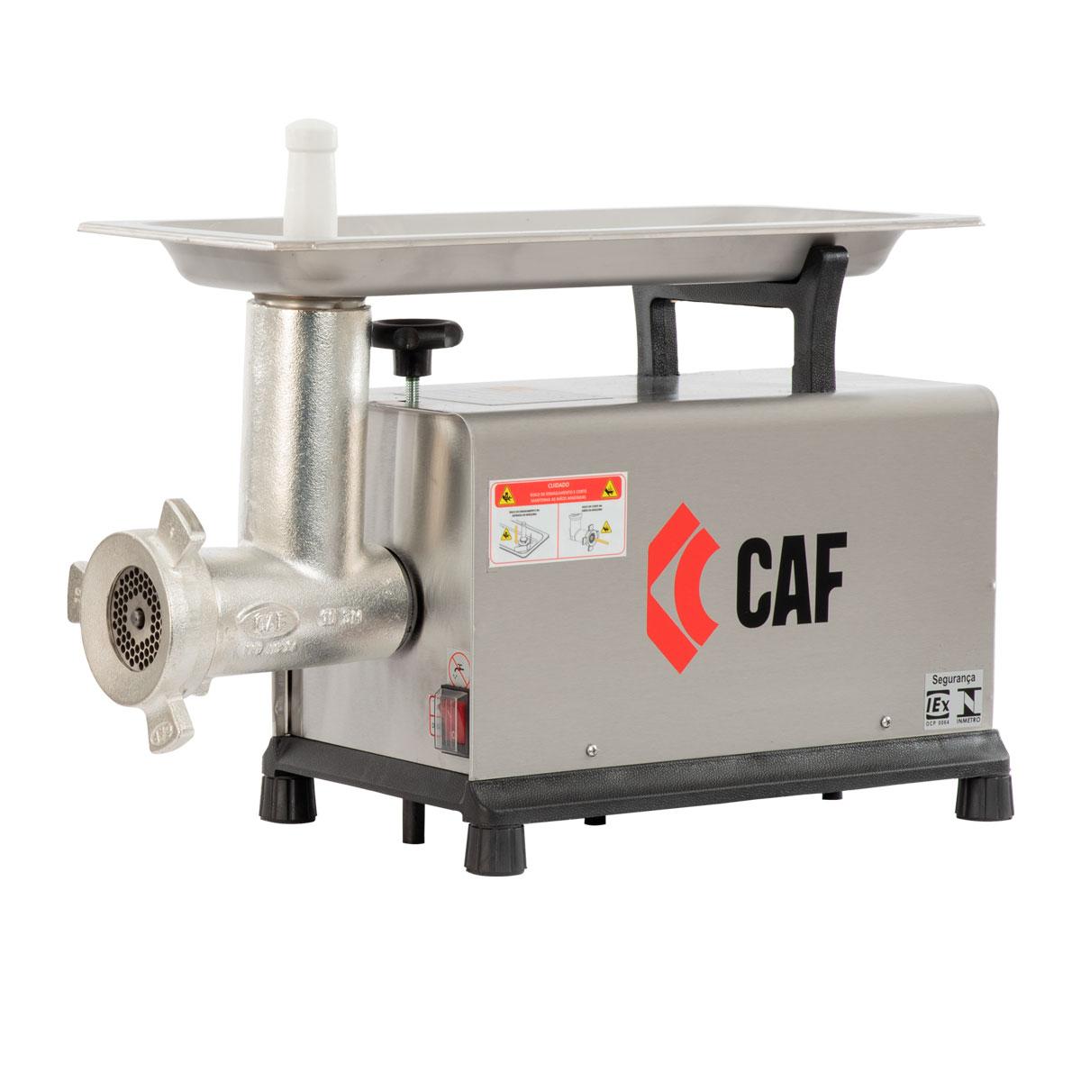 Moedor Picador de Carne Elétrico Comercial Boca 10 Sm-i 0,5cv CAF10 Bivolt - Caf P010221112