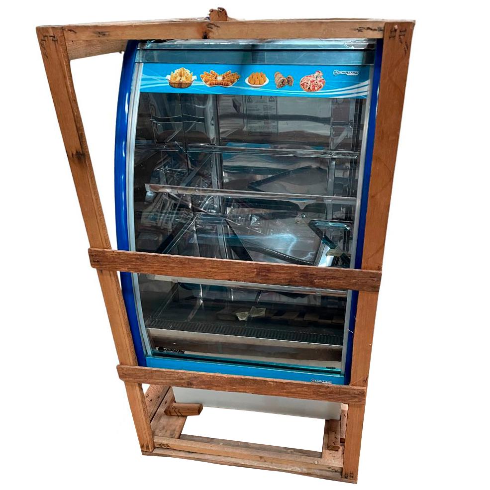 SEMINOVO - Balcão Confeitaria Estufa 70cm Azul 220V - Chimafrio