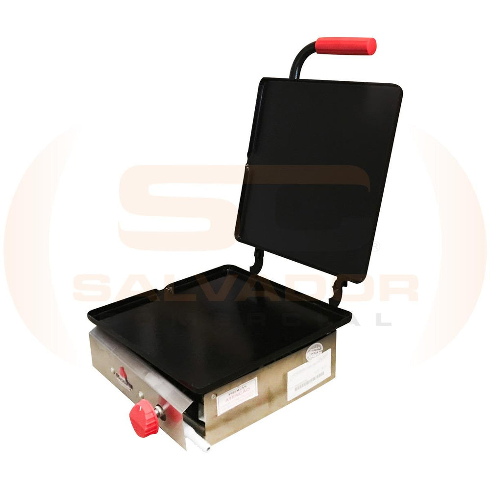 Chapa Sanduicheira a Gás Com Prensa Profissional Mini Grill PR-220G - Progás P25170