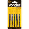 Conjunto Com 5 Unidades de Lâmina de Serra Tico-tico VD111C-M - Vonder 4633200111
