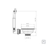 Cuba de Encaixe Para Embutir Lavínia 29l em Aço Inox Alto Brilho 56x34 - Tramontina 94024203