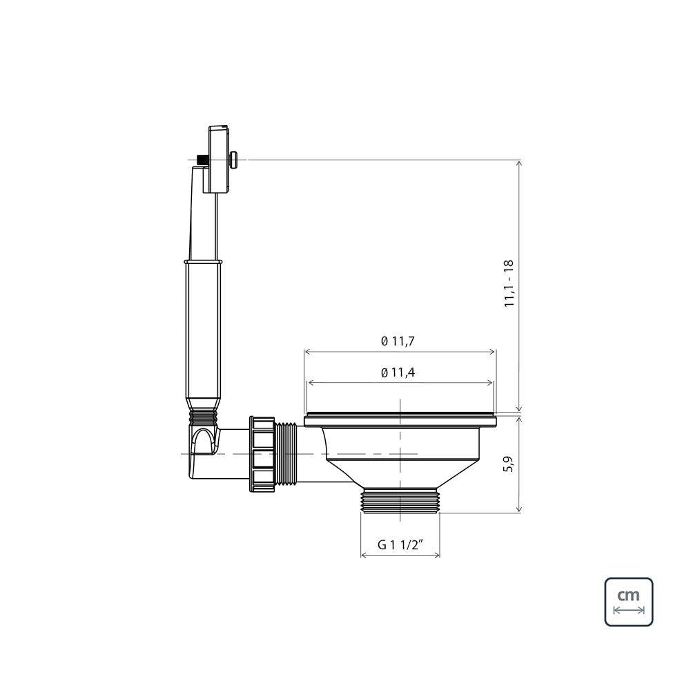 Cuba de Encaixe Para Embutir Lavínia 29l em Aço Inox Alto Brilho 56x34 - Tramontina 94024203