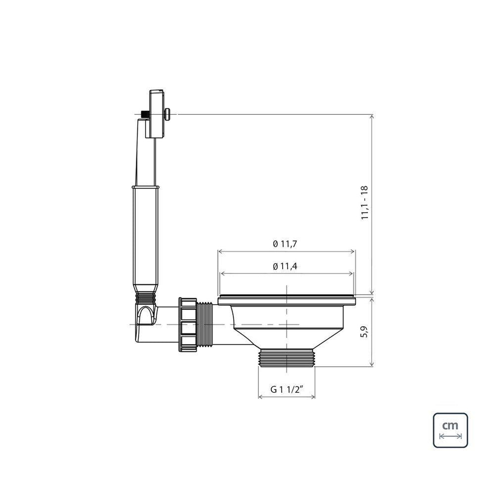 Cuba de Encaixe Para Embutir Lavínia 29l em Aço Inox Alto Brilho 56x34 - Tramontina 94024203