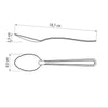 KIT - 24 Colheres de Sopa Búzios em Aço Inox CIBAG - Tramontina 23763000