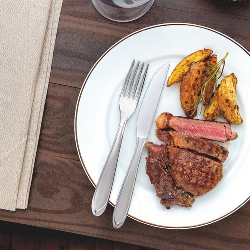 Faca para Churrasco Laguna Luxo em Aço Inox FITOP - Tramontina 63906180