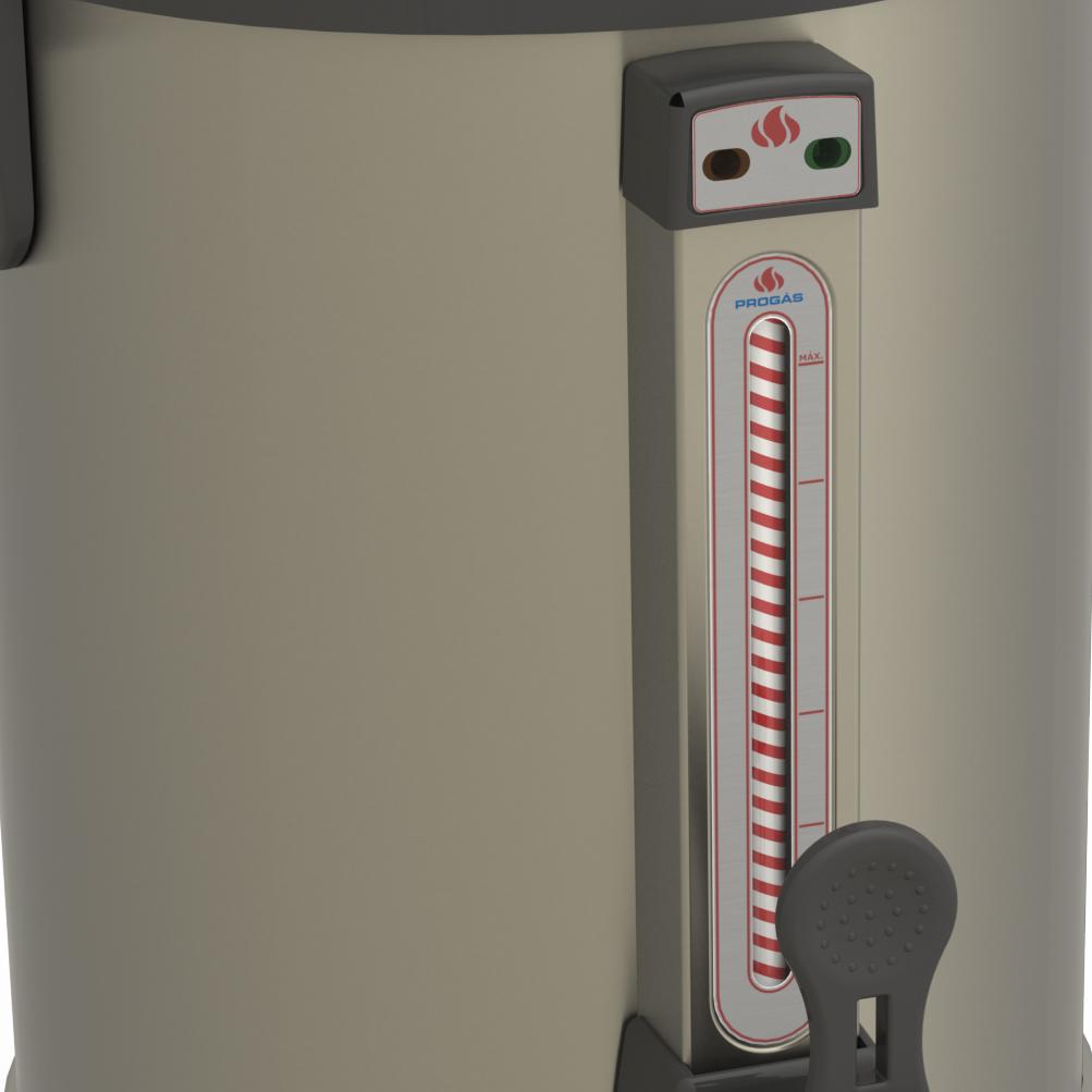 Cafeteira Automática Comercial e Escritório Elétrica Café Passado 6l Inox Prc-06 220v - Progás
