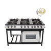 Kit - Fogão Gás Bravo 6b Br6bf Com Forno + Kit Gás 2kg - Venâncio