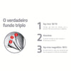 Caldeirão Astro Silicone em Aço Inox Fundo Triplo Tampa de Vidro 30 cm 15,2 l - Tramontina 62125300