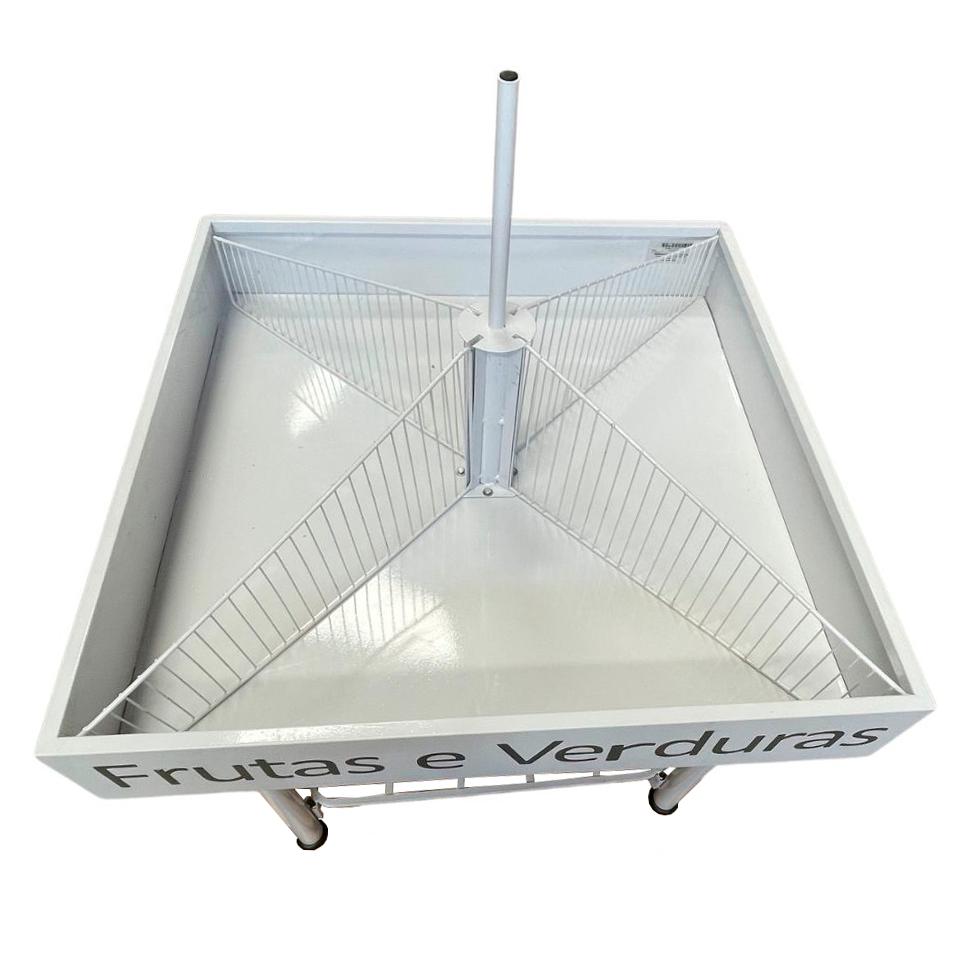 SEMINOVO - Fruteira Central Frutas e Verduras 1m x 1m Fc1/1 - Refrimate