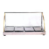Estufa Vidro Curvo Bancada Salgados Horizontal 4 Bandejas W4B Titã