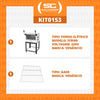 Kit - Forno Elétrico Industrial Roma Inox Feri80 + Grade Extra - Venâncio