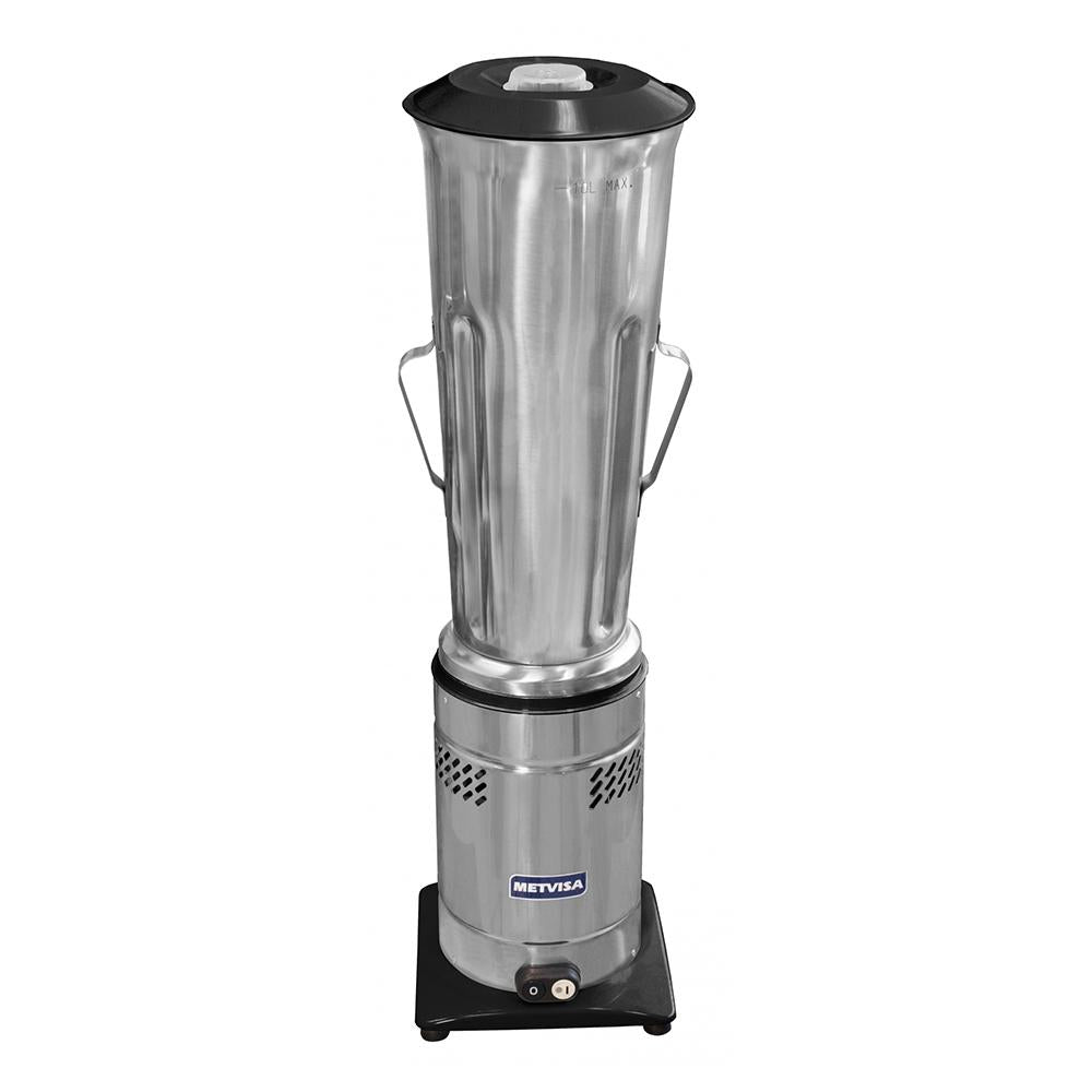 Liquidificador De Baixa Rotação Comercial Inox 10 Litros 1/2 CV 3500RPM LQL.10 127V - Metvisa