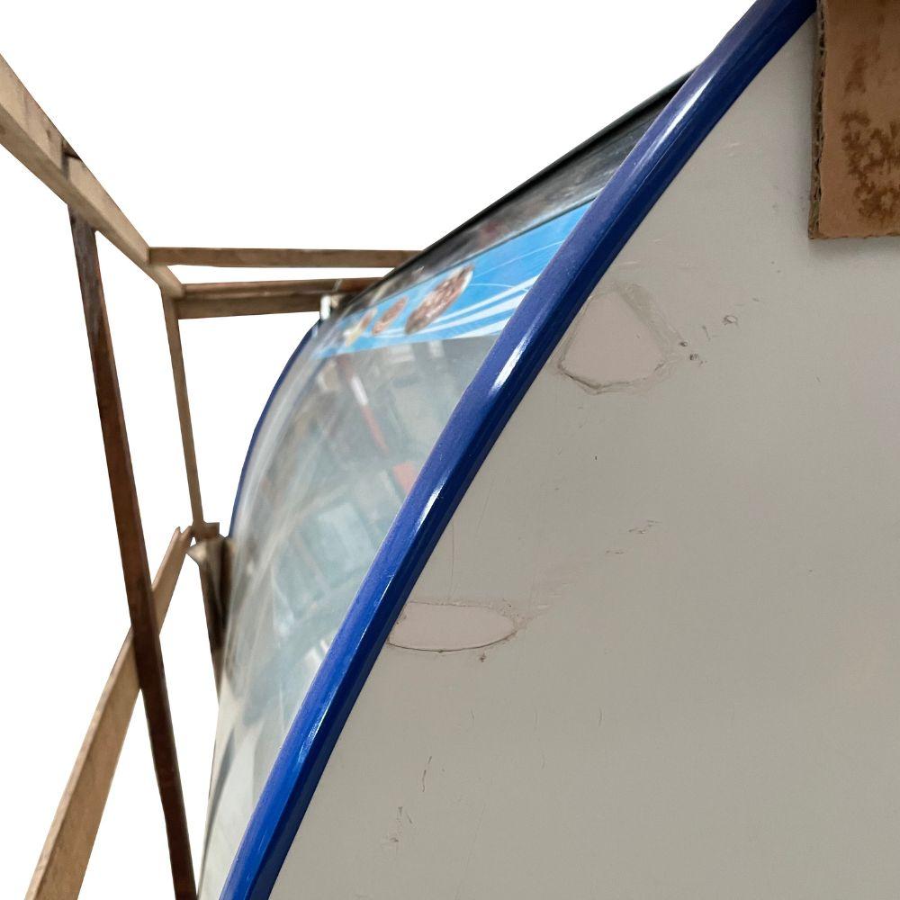 SEMINOVO - Balcão Confeitaria Serpentina 1,80m Azul Painel Digital 220V - Chimafrio