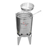 Fritadeira Elétrica Profissional Água e Óleo 8000w 24L FC8 220V - Skymsen
