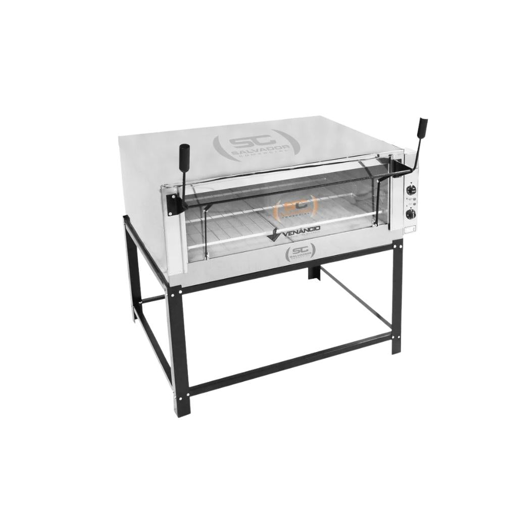 Forno Elétrico Industrial Refratária Roma Inox Feri110 220v + 2 Grades Extras - Venâncio
