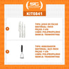 Kit - Faqueiro Premium 3 Peças + 1 Amassador de Batata e Feijão - Tramontina