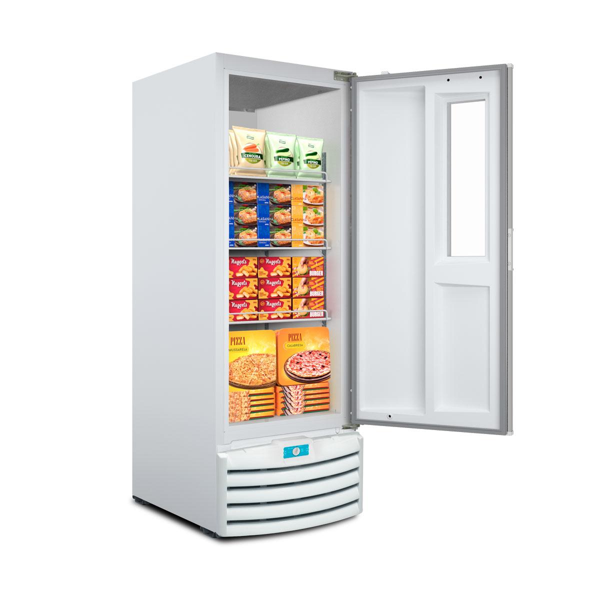 Freezer Conservador Vertical Tripla Ação 220V Porta com Visor 512 Litros VF55FT  - Metalfrio