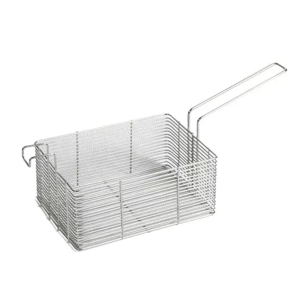 Cesto para Fritadeira Retangular 85×175×235 mm Galvanizado Multiuso SFG112 SFG212 SFE112 SFE212 - Venâncio