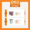 KIT - Forno Turbo Elétrico PRP-004 Plus 220V Rosa + Bancada MES-004 - Progás
