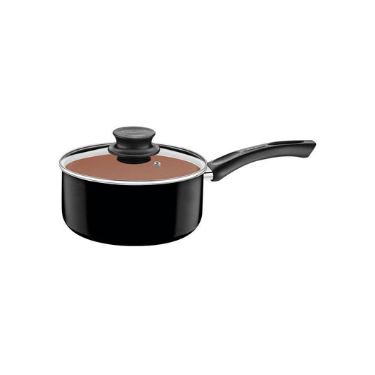 Panela Paris Alumínio Interno Antiaderente e Externo de Poliéster Preto 18cm 2,1l PATP3 - Tramontina 27815748